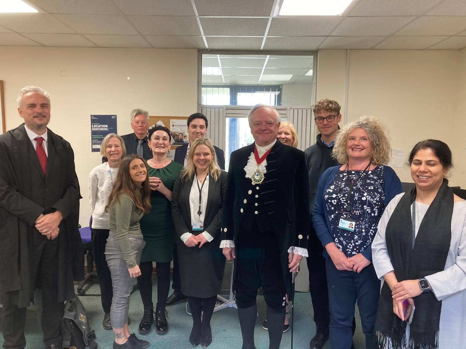 Visit to Guildford Crown Court High Sheriff of Surrey