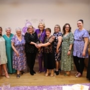 The Revelaires Variety Group receive the Kings Award for Voluntary Service